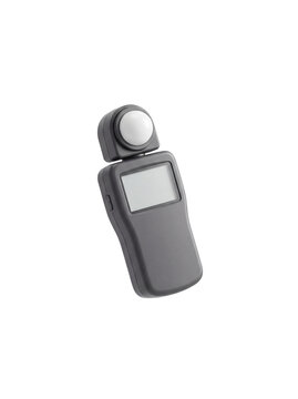 Handheld light meter isolated PNG cutout