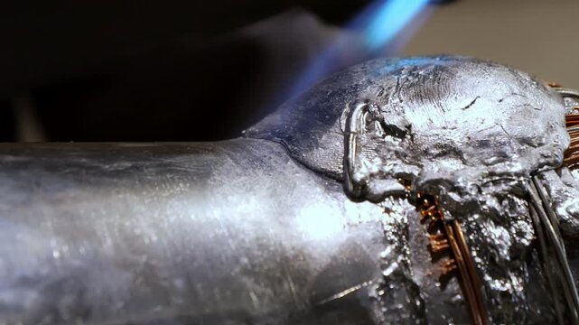 welding with the lead tin electrode