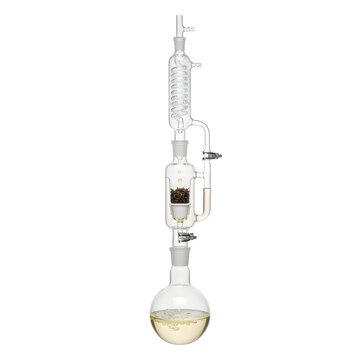 Glass Soxhlet Extractor Laboratory Apparatus