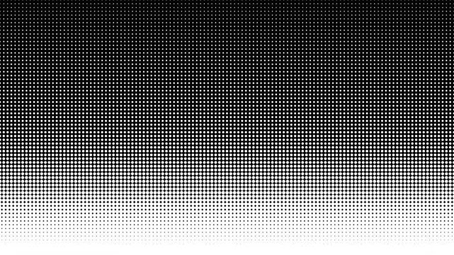 Monochromatic Halftone Gradient Transition Background - Dark to Light and Light to Dark