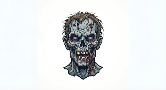 skull with a mask