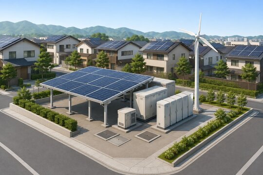 Neighborhood Microgrid Energy Hub