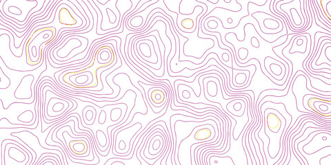 Minimal area topography spiral line white background. landscape black line wireframe location diagram world map texture design.   © MOHAMMAD