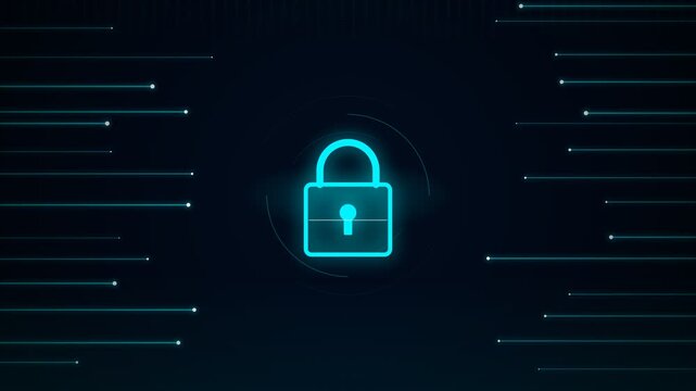 Futuristic digital background with floating cyan glowing line graphs and data charts, concept for big data analytics and financial trading, suitable for corporate presentations and tech UI design