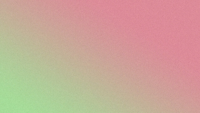 Grainy green pink abstract background texture