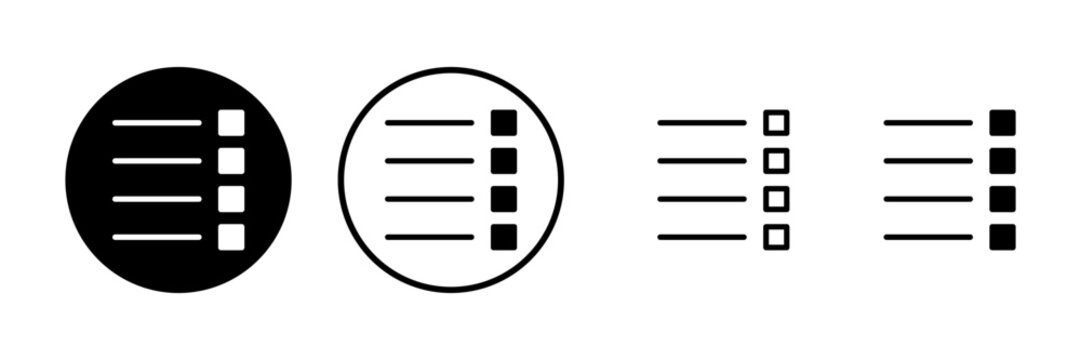 Menu Icon vector illustration. web menu sign and symbol. hamburger menu symbol