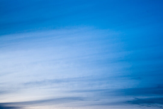 blue sky and white clouds
