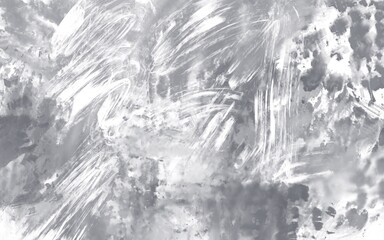 Fototapeta premium black and white abstract background with brush effect