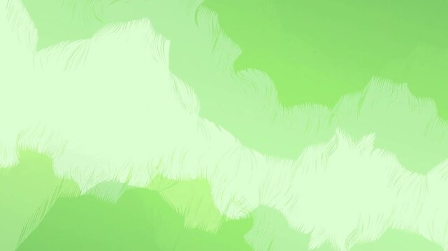 Green brushstroke textured abstract pattern 4K