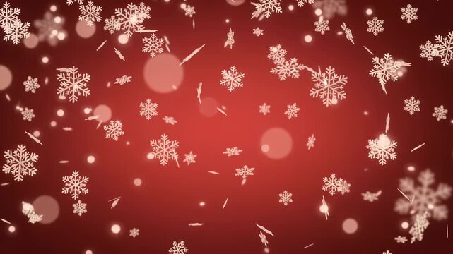 celebrate christmas invitation card snow flakes background