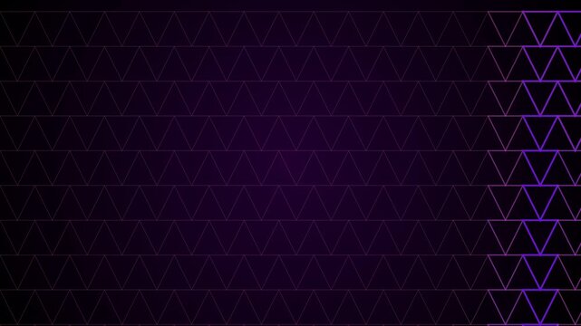 Abstract purple geometric background with triangular pattern design