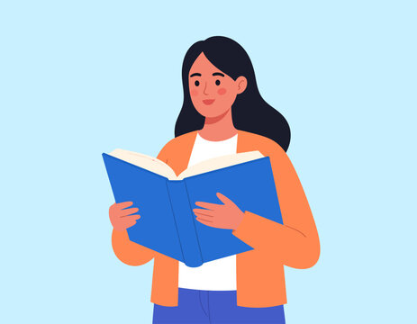 Woman Reading a Book
