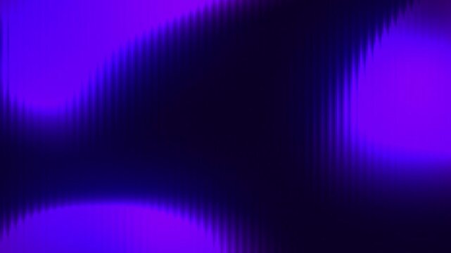 Abstract Purple Neon Waves Background