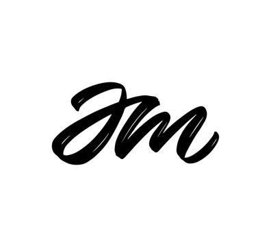 Png Letters Logo Brush Hand lettering Calligraphy Style In Transparent Background
