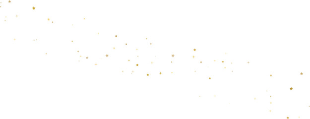 Fototapeta premium Golden dust particles floating in bright white ambient light during celebration for festive advertising banners