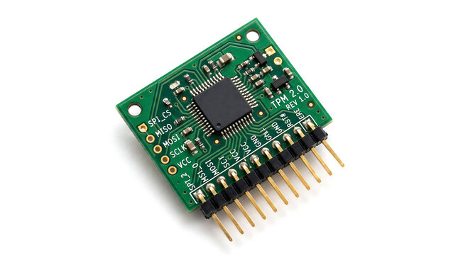 Cyber defense hardware cryptographic key security tpm 2.0 module
