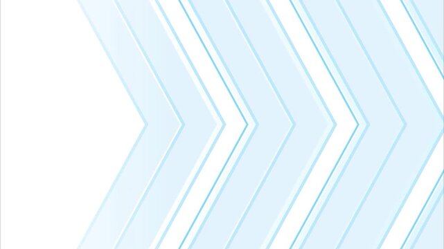 Zigzag blue white chevron pattern abstract geometric minimalist modern background seamless motion graphics website overlay