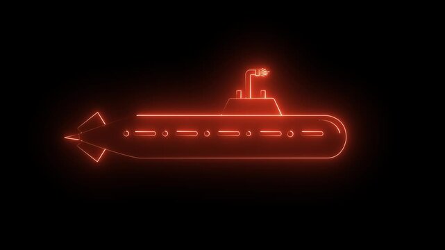 Aerial drone ultra wide panoramic photo of latest technology armed diesel powered submarine cruising half submerged open ocean sea