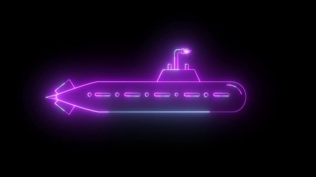 Aerial drone ultra wide panoramic photo of latest technology armed diesel powered submarine cruising half submerged open ocean sea