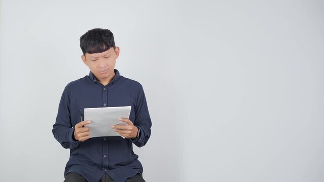 Person Shrugging Shoulders Without Knowing Answer