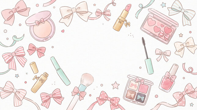 seamless pattern with fashion accessories