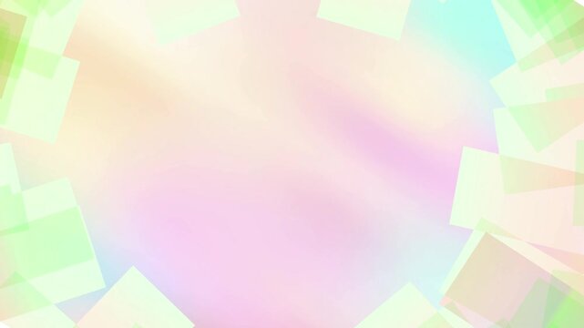 Abstract geometric square pattern animation 4K