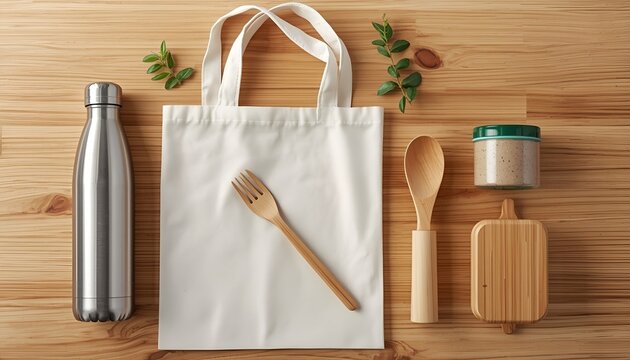 Eco Friendly Sustainable Lifestyle Objects