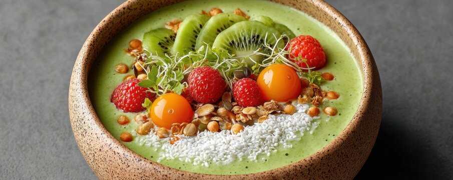Boost your immunity with a nutrient-packed smoothie bowl a healthful recipe for optimal nutrition
