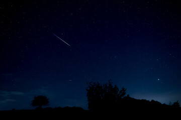 Summertime Milky Way stars and constellations. © astrosystem