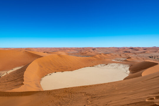 Deadvlei from Big Daddy Dune
