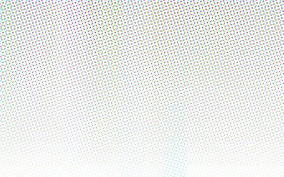 Minimalist light blue and magenta halftone pattern on a clean white base for subtle and elegant creative assets