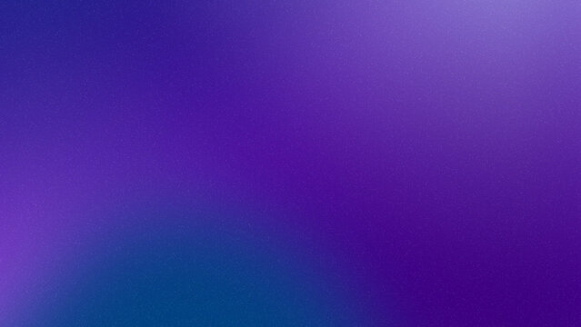 Gradient background colors with noise effect Grain Wallpaper Grainy. A smooth, abstract gradient background transitioning from deep purple to dark blue, creating a serene and modern visual effect.