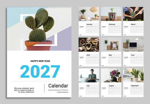 Creative Calendar Template