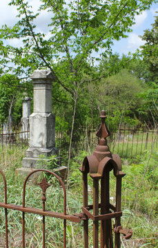 Historic Cemetery in Rural East Texas