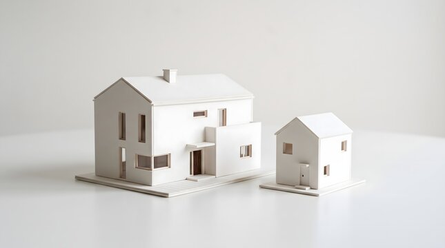 Large and Small Homes Comparing Living Space and Housing Choices