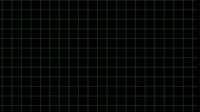Horizontal grid move background animation loop, seamless texture motion graphic overlay. thin white wireframe grid line fit for alpha channel or overlay layer