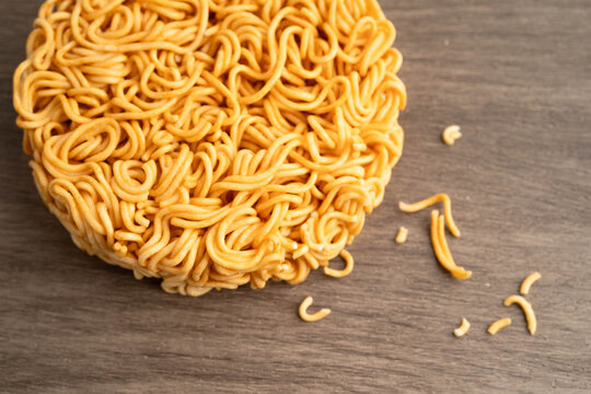 Instant noodles dry junk food with high sodium.