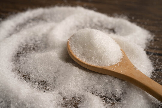 MSG Monosodium glutamate flavor enhancer added to make food taste better.