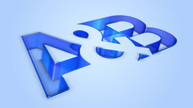 Futuristic 3D Glass Logo Reveal
