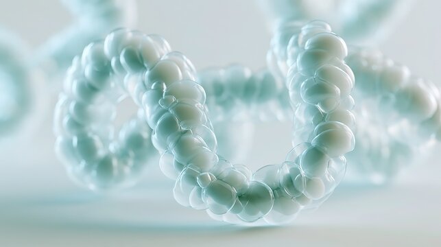 DNA,double helix,gene,biological science,scientific illustration,translucent,soft glow,light blue,white,dark background,minimal composition,gene sequence,genetic material,molecule,biomolecule,life sci