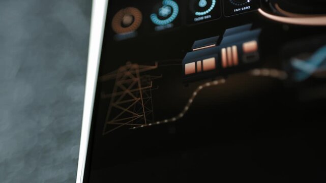 Power grid dashboard coordinates transmission analytics