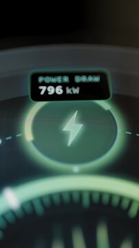 Power demand shifts from 796 to 803 kW