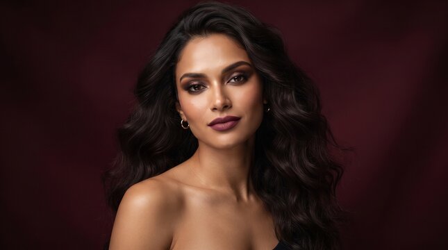 Elegant woman portrait