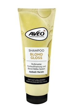 Aveo Professional Shampoo Blond Gloss Hintergrund weiss