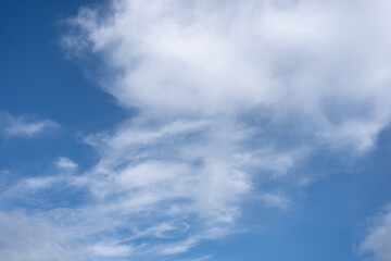 Fototapeta premium 晴れた日の綺麗な空 