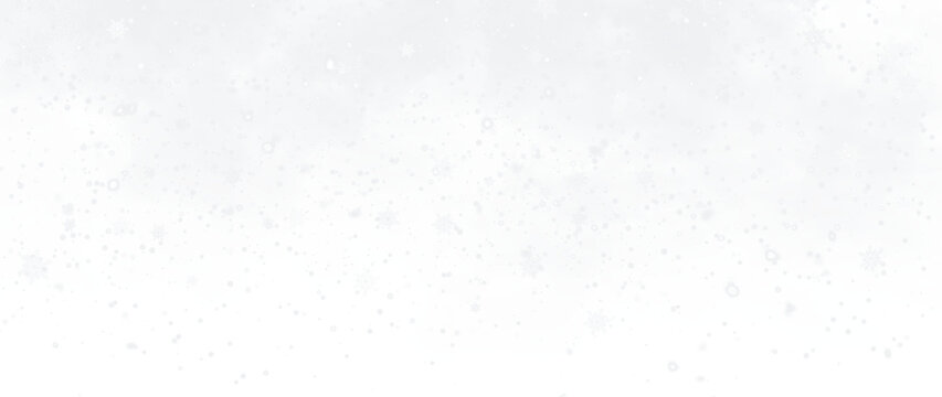 Heavy Falling Snow with Soft Bokeh and Winter Blizzard Effect Isolated on Transparent Background
