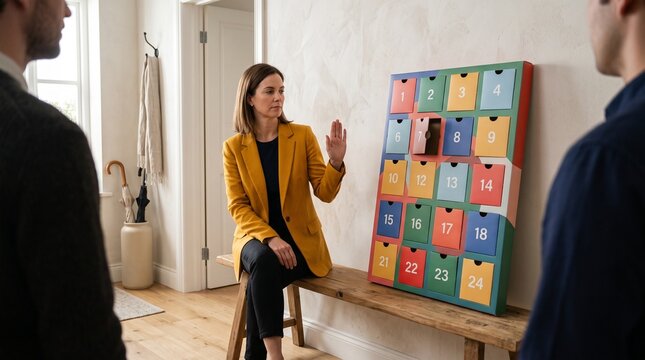 Housemate mediates an advent calendar dispute