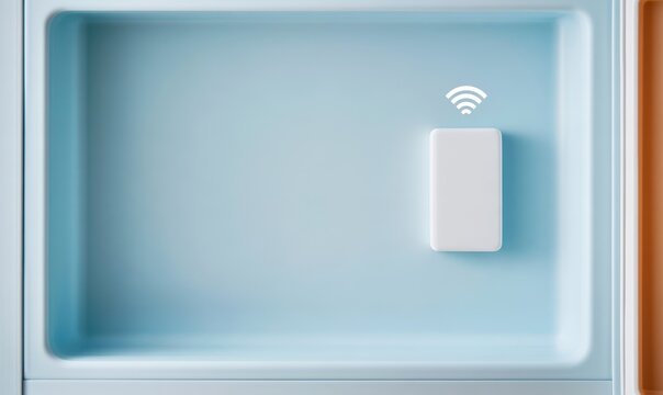 wireless sensor inside an insulated cooler