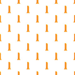 Obraz premium Orange ancient style columns repeating horizontally and vertically on a white background