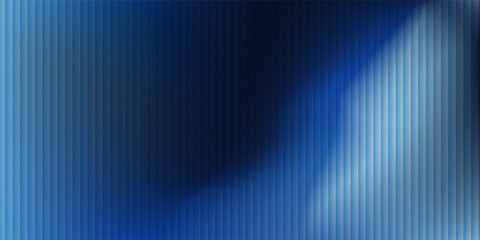 Fototapeta premium Abstract futuristic blue gradient background with glass effect, noisy texture, modern technology wallpaper, banner, backdrop, header, poster, cover design
